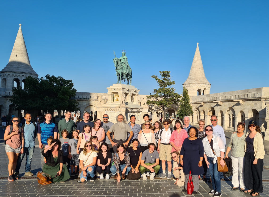 Budapest sightseeing tour during orientation