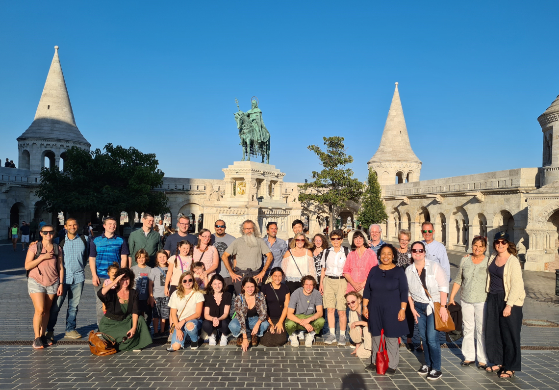 Budapest sightseeing during orientation